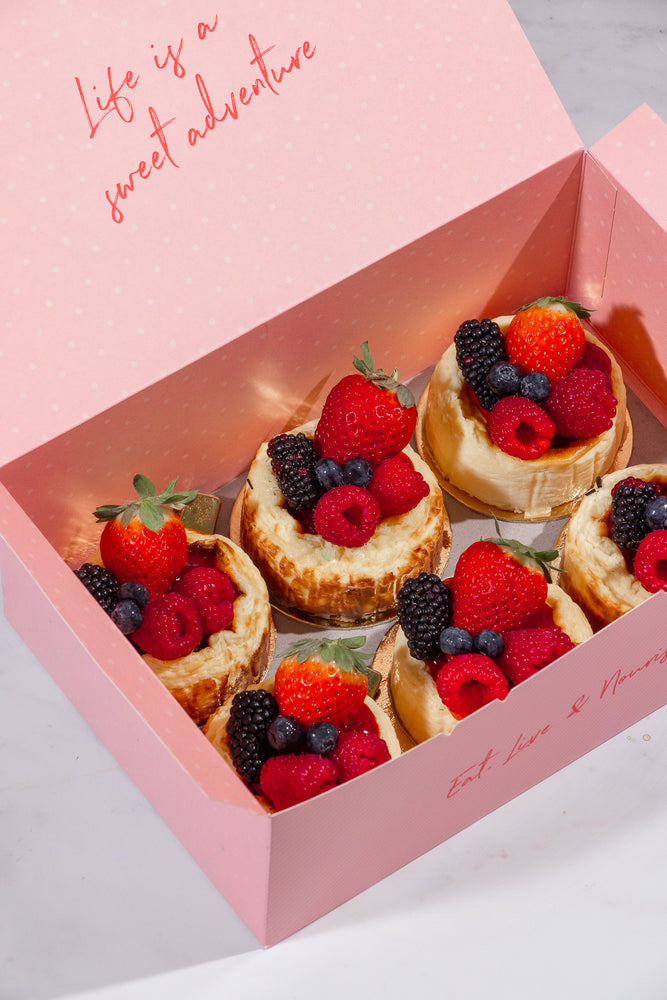 Mixed Berry Cheesecake Box