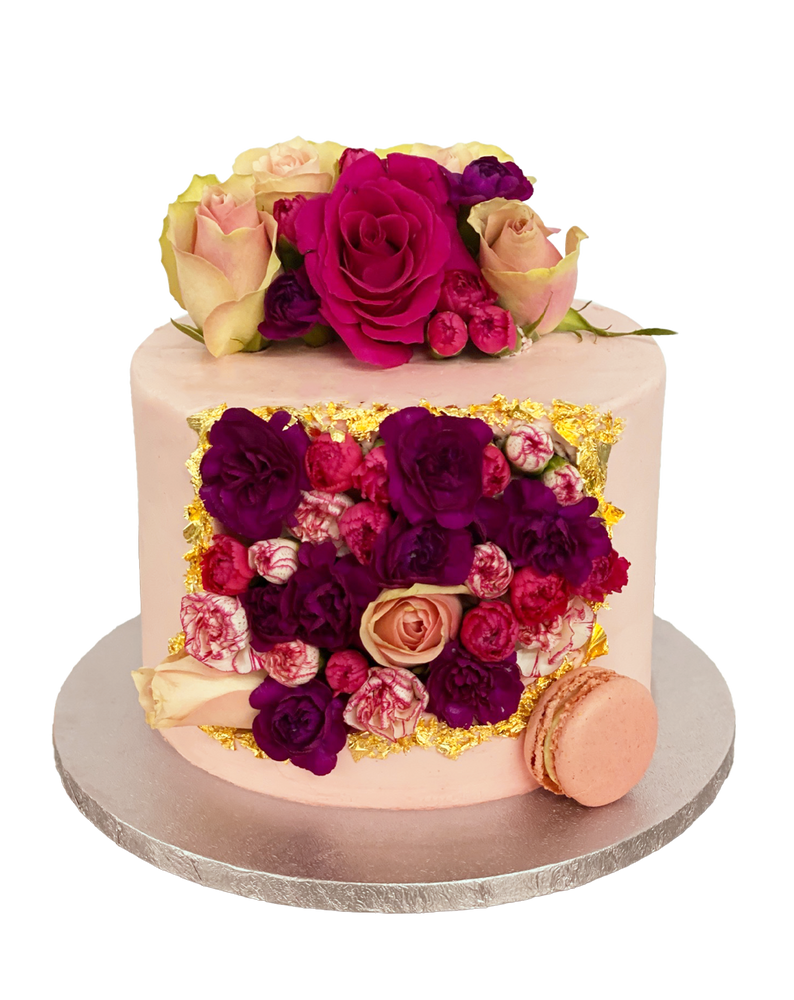 Flower Wall Showstopper Cake