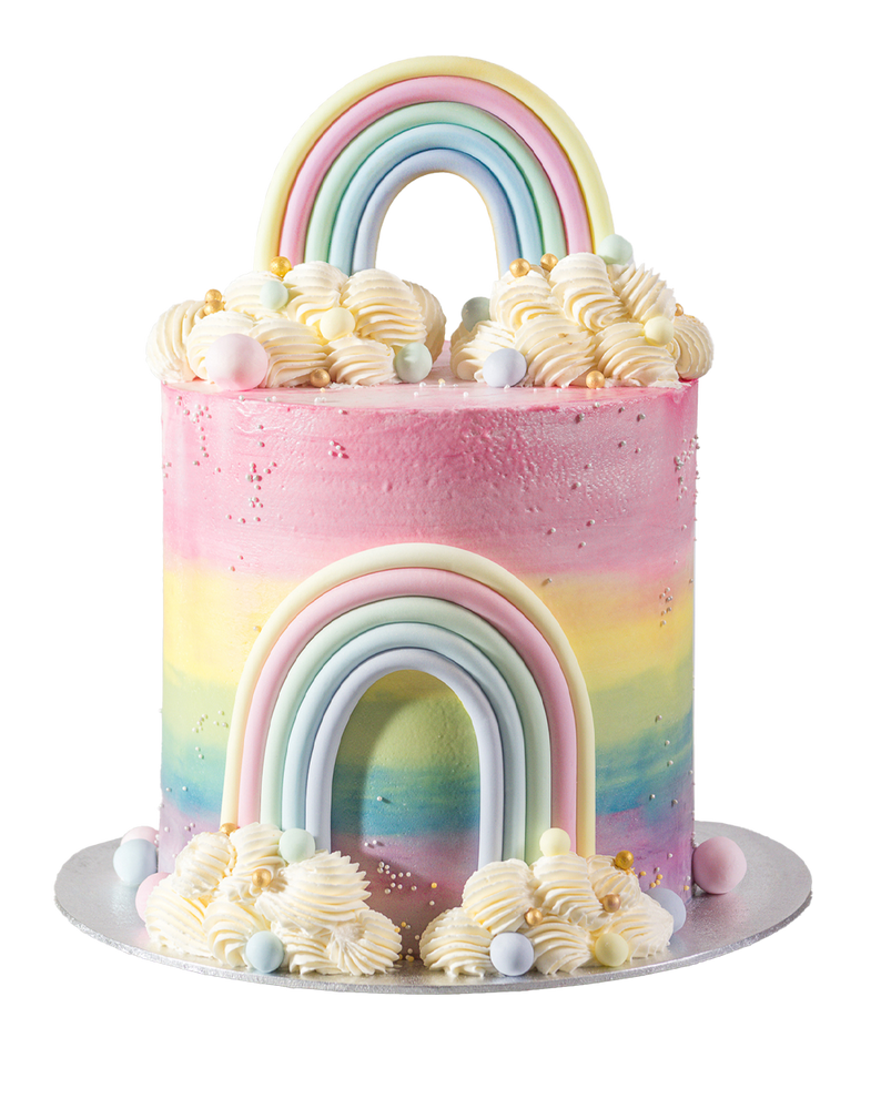 Magic Rainbow Cake
