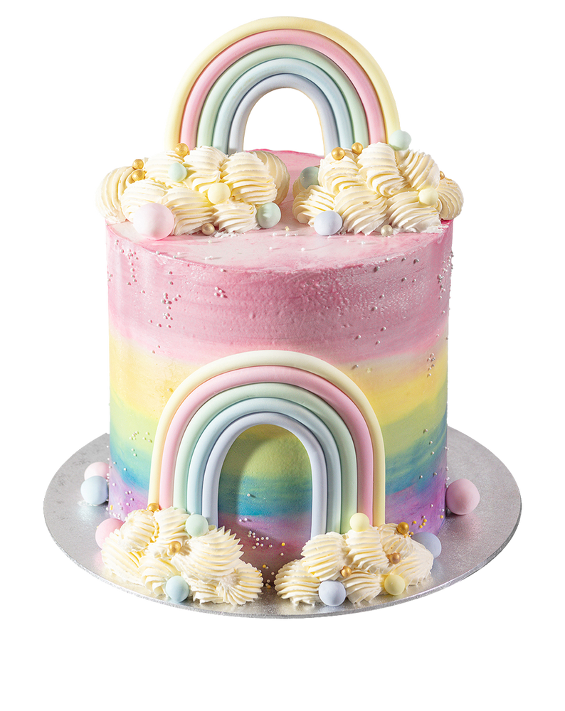 Magic Rainbow Cake