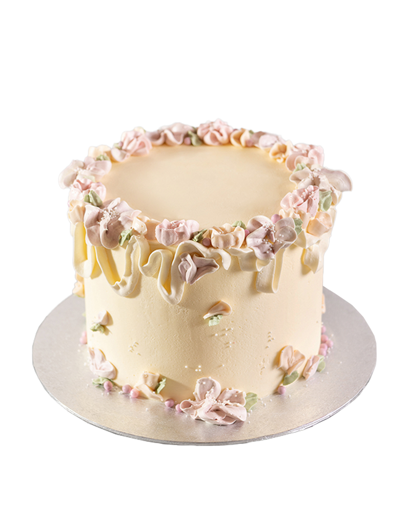 Pastel Petals Cake