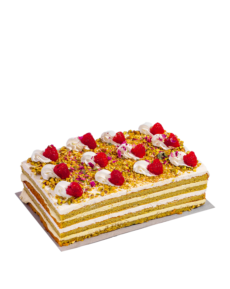 Pistachio & Rose Cake