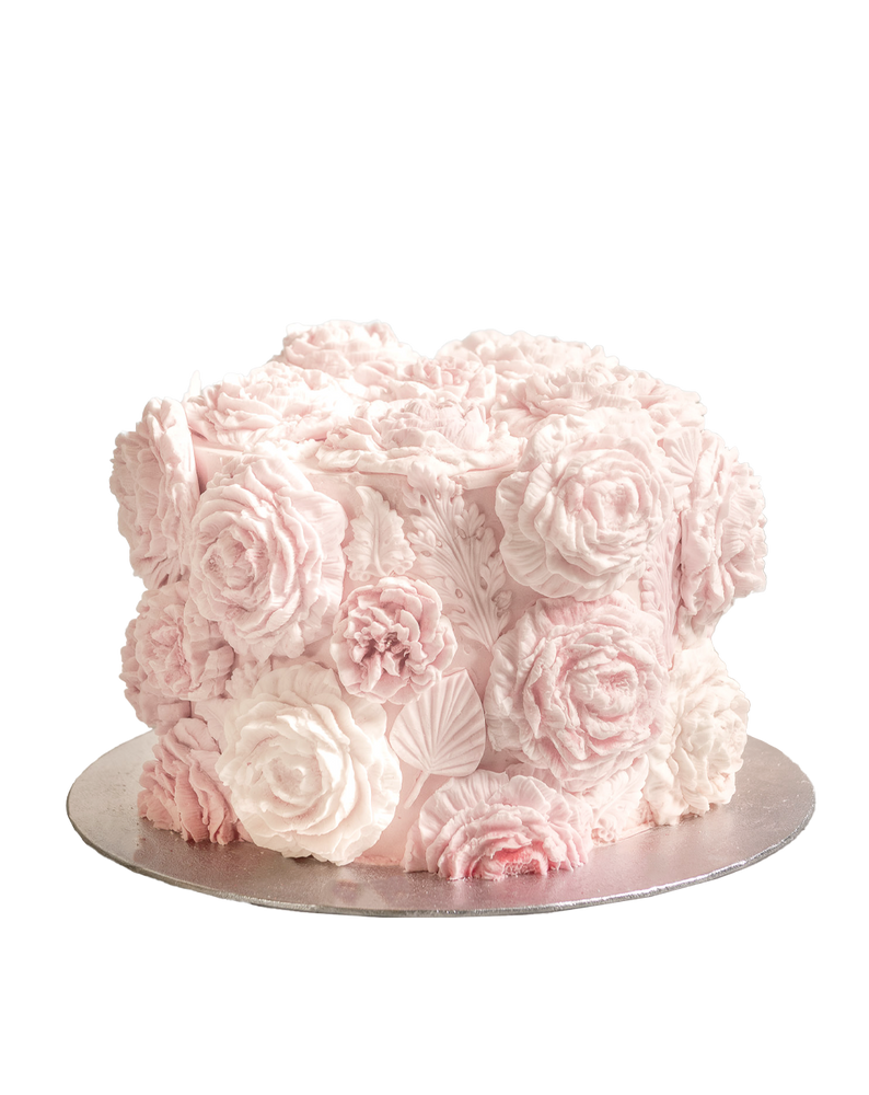 Sculpted Flower Cake