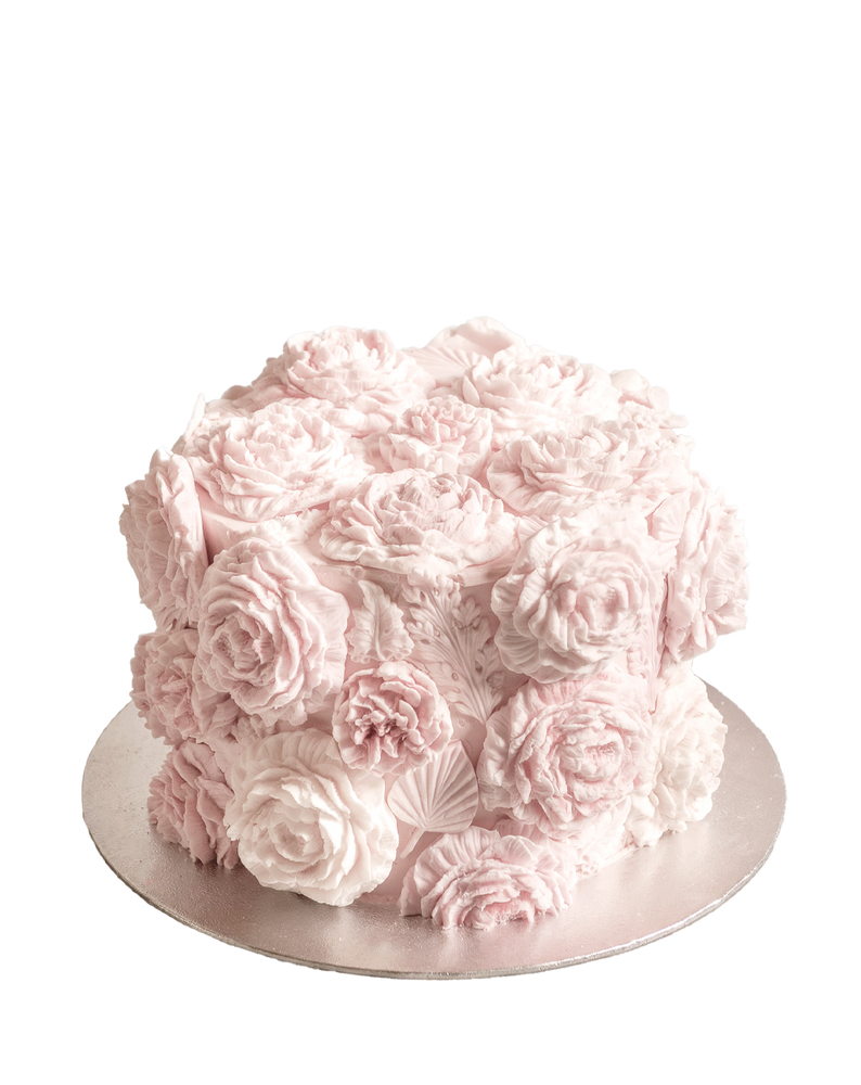 Sculpted Flower Cake